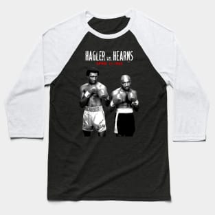 HOT!!! Hagler vs Hearns Boxing 1985 Baseball T-Shirt